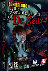 Carátula Borderlands La Isla zombi del Dr. Ned