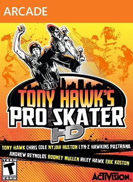 Caratula Tony Hawks Pro Skater HD 